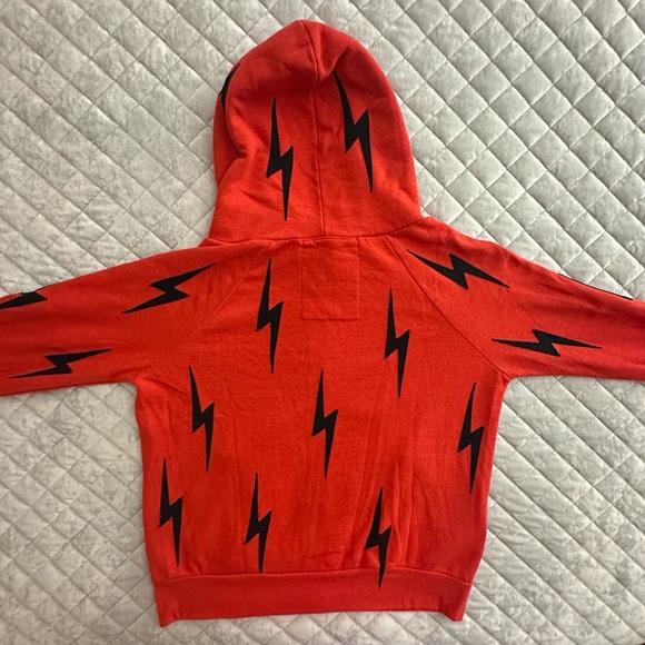 Bolt Stitch Repeat Zip hoodie sweatshirt - Picture 4 of 4